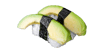 50 Avocado Nigiri (vegan)